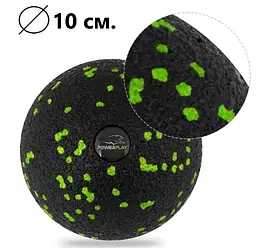 Набір для масажу та йоги PowerPlay PP_4093 EPP (3 м'ячики + валик масажер 15*5,3 см) Green + гумка 5,5 кг (PP_4093_Green) - мініатюра 6