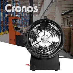 Теплова гармата Cronos TSG-30M газова 30 кВт + редуктор + шланг - мініатюра 3