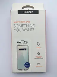 Чохол прозорий протиударний Spigen Ultra Hybrid 605CS25801 для Samsung Galaxy S10 (6.1") Clear - мініатюра 3