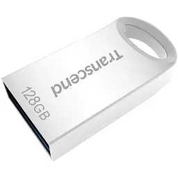 Флеш-накопичувач Transcend USB 128GB JetFlash 710 Silver USB 3.0 (TS128GJF710S) - мініатюра 2