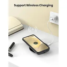 Чохол з акумулятором Newdery для Samsung Galaxy S24 бездротова зарядка Qi швидка зарядка 18 Вт - мініатюра 4