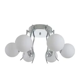 Люстра стельова Brille в спальню E14 60W CH (BL-977C/6)