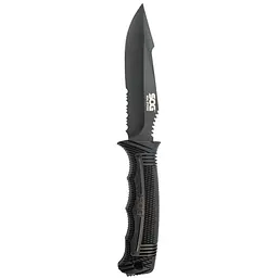 Ніж SOG SEAL Strike, Part Serr Blk TiNi Delx Molded Shth-Ti Чорний - мініатюра 2