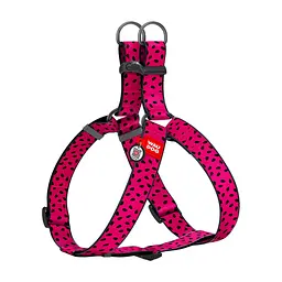 Шлея для собак WAUDOG Nylon з QR паспортом "Кавун" пластиковий фастекс XL (324-0049)