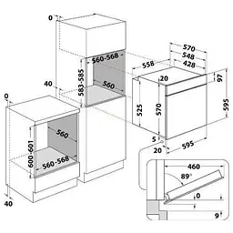 Духовой шкаф Whirlpool OMK58CU1SB - миниатюра 8