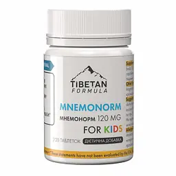 Таблетки Tibetan Formula Мнемонорм дитячий 720 таблеток