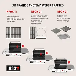 Гриль газовий Weber Genesis E-415 чорний (1500612) - мініатюра 10