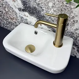 Умивальник VBI Cupi L підвісний 36x22 см white VBI-015627