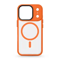 Чехол для Apple iPhone 17 Pro, Uniq MagCase, оранжевый, противоударный, панель-накладка с MagSafe, ударопрочный TPU+PC, с магнитом MagSafe, поддержка полноценной беспроводной зарядки, ArmorStandart (ARM86622)