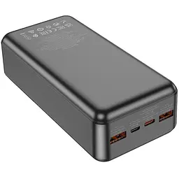 Портативна батарея - зовнішній акб Hoco J108B Universe 22.5W 30000mAh чорний - мініатюра 3