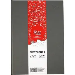 Блокнот A4 Rosa Studio (21х29.7см) 100г/м2 96л сірий