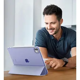 Чохол-книжка BeCover Tri Fold Hard для Apple iPad Pro 11" M4 2024 Purple (711729) - мініатюра 6