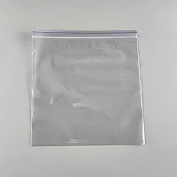 Пакети Zip-Lock прозорі 20x20 см, 100 шт, 50 мкм, поліетиленові пакети із застібкою