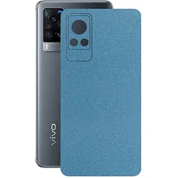 Захисна плівка StatusSKIN для Vivo X60 5G Корпус Вініл Блакитна глянець