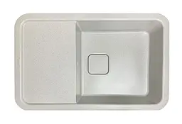 Кухонна мийка Adamant EXISTENCE old stone 775x505x190 мм, з крилом 77,5 см