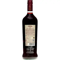 Вермут Bottega Cinzano Rosso, червоний, солодкий 1 л, 16% - мініатюра 2