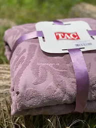 Простирадло-покривало Tac Lyon Orkide махрове 200х220 см орхідея 000229777 - мініатюра 2
