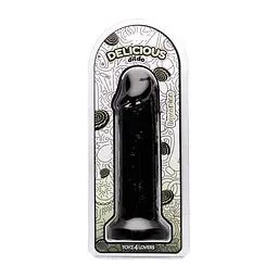 Фалоімітатор з ароматом лакриці - Toyz4lovers Delicious Dildo Liquorice, 25 см - мініатюра 1