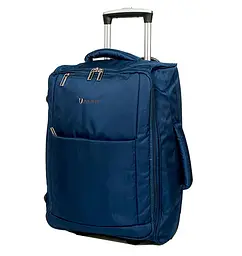 Валіза Малий (S) тканинний на 2 колесах Airtex 525 Queluz 50x34x18 см 30,6 л Синій - мініатюра 1