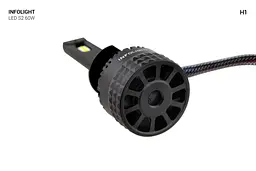 Комплект світлодіодних ламп Infolight S2 H1 60W - мініатюра 3