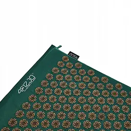 Килимок акупунктурний 4FIZJO Eco Mat XL Аплікатор Кузнєцова з подушкою 72 x 42 см 4FJ0382 Navy Green/Gold (P-5907739315076) - мініатюра 3