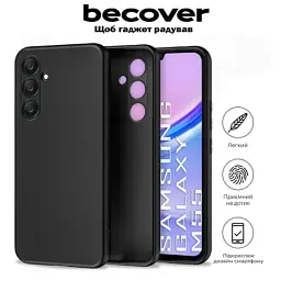 Чохол до мобільного телефона BeCover Samsung Galaxy M55 5G SM-M556 Black (711902) - мініатюра 4