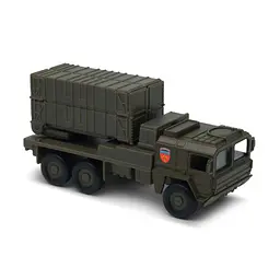 Моделька "Реактивна Система Залпового Вогню" "96 ЗРБр" TechnoDrive 250330W2 серії "Шеврони Героїв" - мініатюра 5