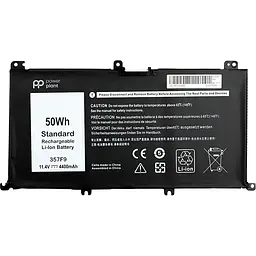 Акумулятор PowerPlant для ноутбуків DELL Inspiron 15 7559 (357F9) 11.4V 4400mAh (NB440979)