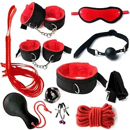 Повний набір для BDSM 10 ключових предметів K0041-2