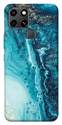 Чохол Demsky Блакитна фарба для Infinix Smart 6