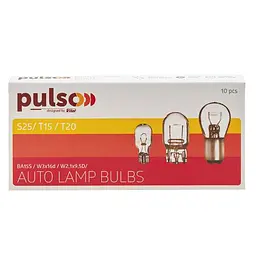 Лампа PULSO/габаритна T20/W3x16d/W21W 12В/21Вт clear/1 конт