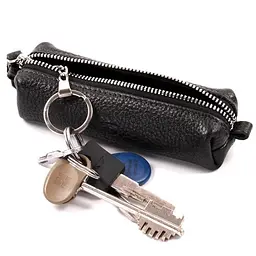 Шкіряна чоловіча ключниця GRANDE PELLE 5х15х3,5 см acs0027527 - мініатюра 2