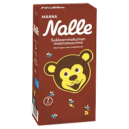 Крупа манна Nalle Suklaanmakuinen Mannasuurimo з шоколадом 500 г