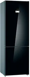 Холодильник Bosch KGN49LB30U 203х67х70см 2 двері холодильне відділення 330 л морозильне відділення 105 л A++ NF Чорний скло (KGN49LB30U)