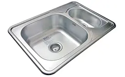 Кухонна мийка Romzha Fifika 1.5C Textura RO44017, Сірий - мініатюра 5