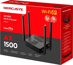 Бездротовий маршрутизатор [роутер] Mercusys MR62X [123515] - мініатюра 4