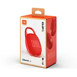 Портативна колонка JBL Clip 5 JBLCLIP5RED Red - мініатюра 10