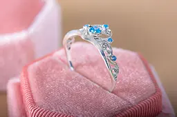 Срібна каблучка корона 19.5 SK-0007 - мініатюра 3
