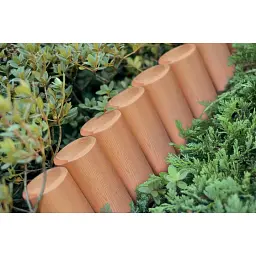 Палісад Prosperplast Palisada трубчатий 2.4 м теракотовий (IPALPLUS-R624) - мініатюра 6
