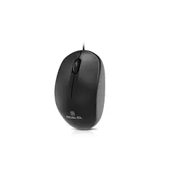 Мишка REAL-EL RM-206 USB Black (EL123200061) - мініатюра 4