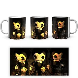 Чашка Bendy and the Ink Machine Бенді та чорнильна машина BIM 02.04 330 мл білий - мініатюра 4