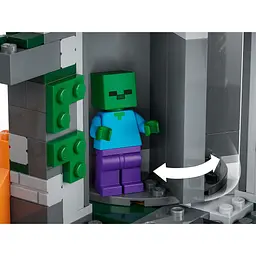 Конструктор LEGO Minecraft Підземелля зомбі 284 деталі (21587) - мініатюра 5