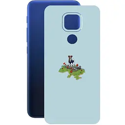 Защитная пленка StatusSKIN для Motorola Moto E7 Plus Корпус Винил Патрон 2