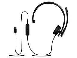Гарнітура Logitech H570e Mono USB-A Black (981-001426) - мініатюра 4