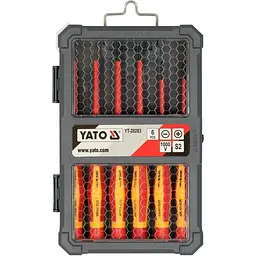 Набір викруток Yato прецизійних діелектричних ізольованих до 1000 V 6 шт. (YT-28283) - мініатюра 3