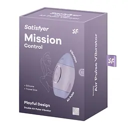 Вакуумний кліторальний вібратор Satisfyer Mission Control Violet