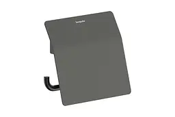 Тримач туалетного паперу Hansgrohe AddStoris S brushed black chrome 41783340