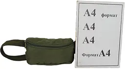 Легка поясна сумка бананка сумка стегна LS Оливкова - мініатюра 10