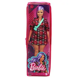 Лялька Barbie Модниця у клітчастій сукні (GRB49) - мініатюра 8