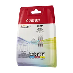 Картридж Canon CLI-521 C/M/Y-Pack (2934B010/2934B007/2934B015) - мініатюра 2